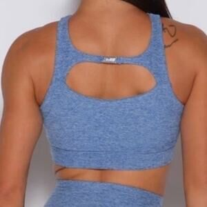 Bombshell Sportswear Sports Bra L Two-way Bra Blue